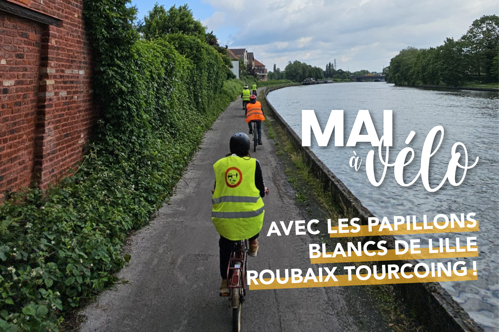 Mai à vélo 2026 Les Papillons Blancs de Lille Roubaix Tourcoing