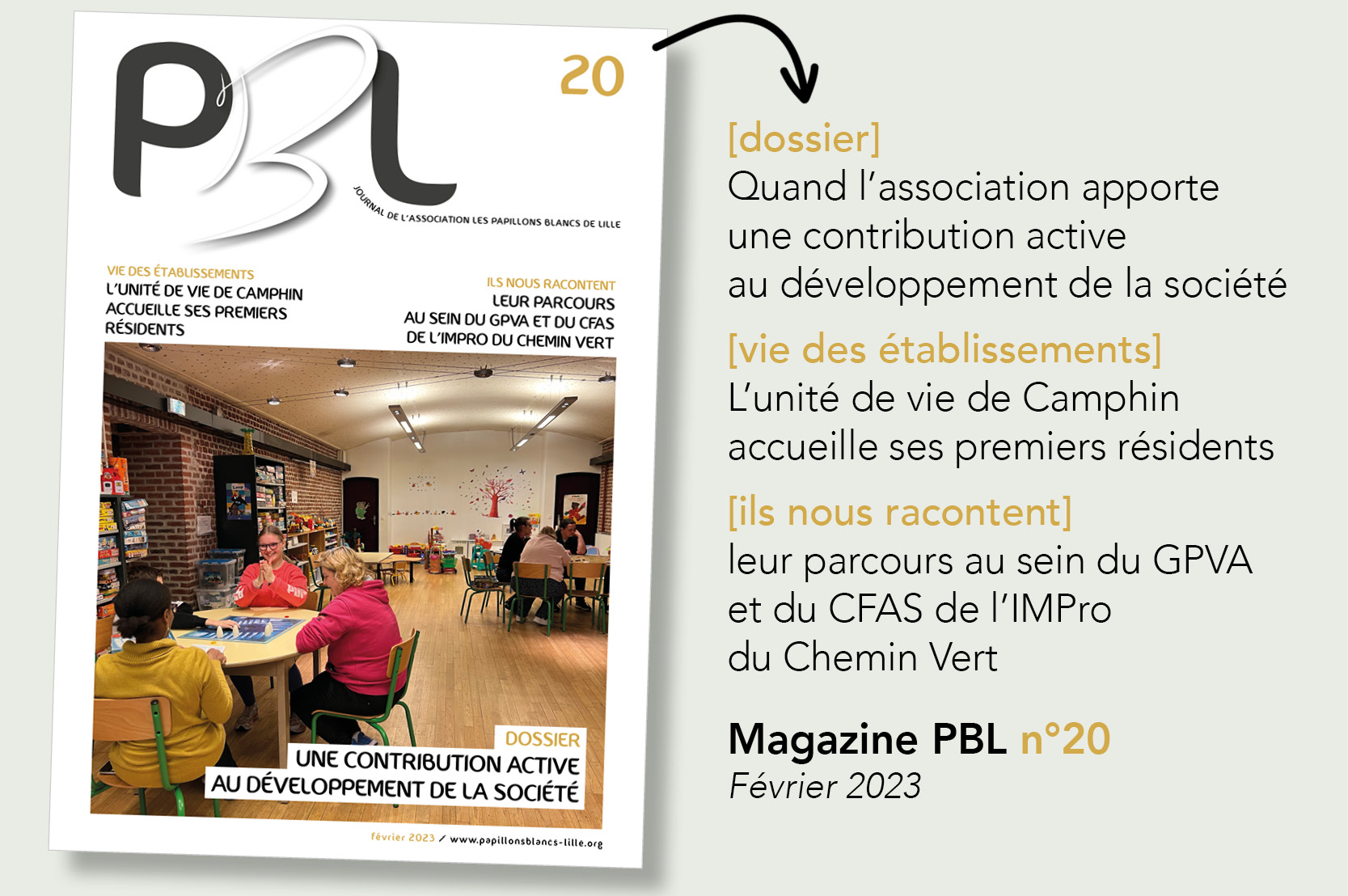 Les Papillons Blancs de Lille PBL magazine