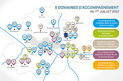 Nouvelle organisation Les Papillons Blancs de Lille juillet 2022