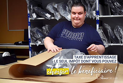 Les Papillons Blancs de Lille taxe d'apprentissage Esat IMPro