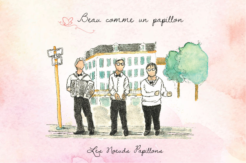 Les Noeuds Papillons nouvel album Les Papillons Blancs de Lille