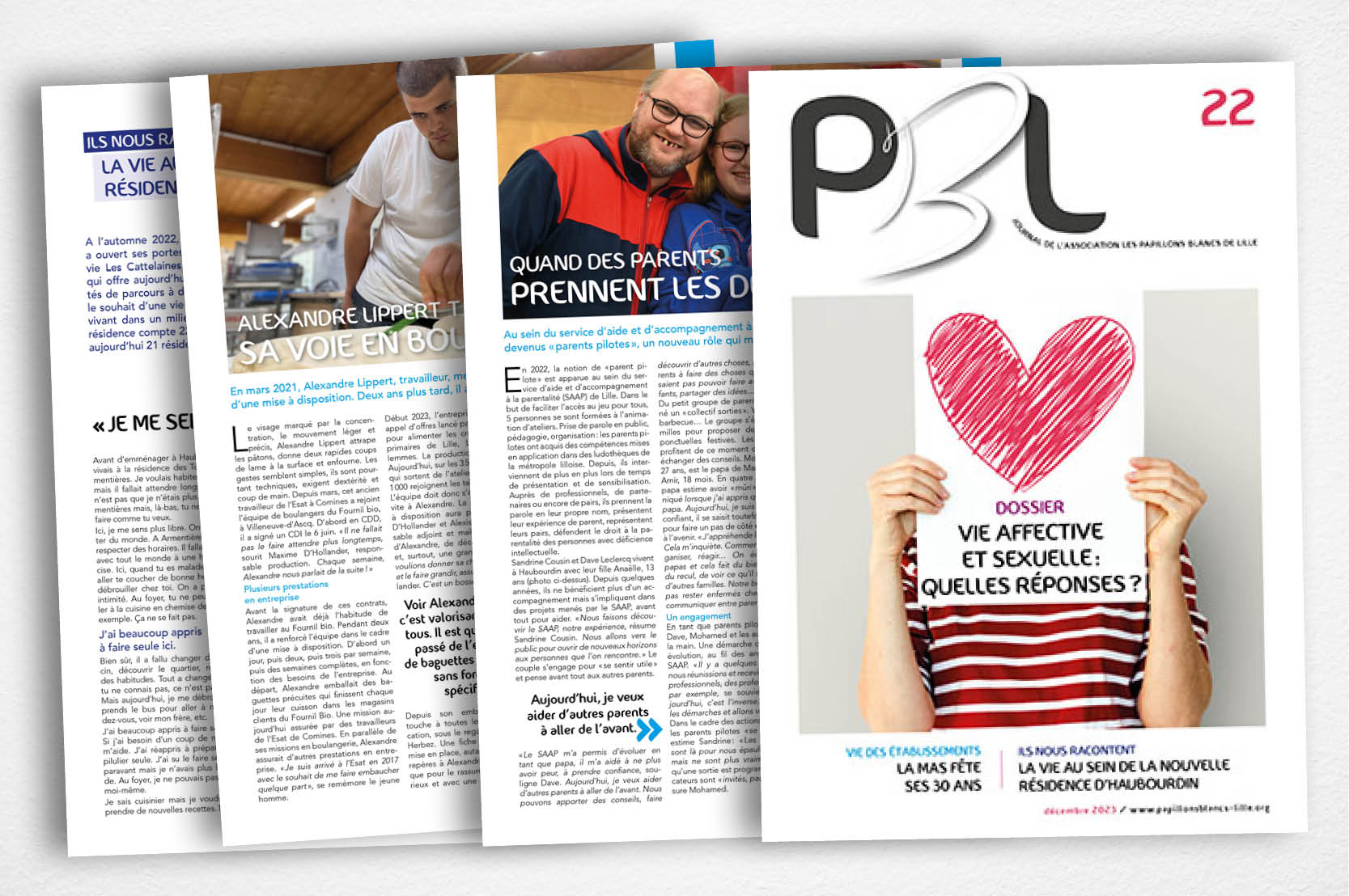 Les Papillons Blancs de Lille magazine PBL 22