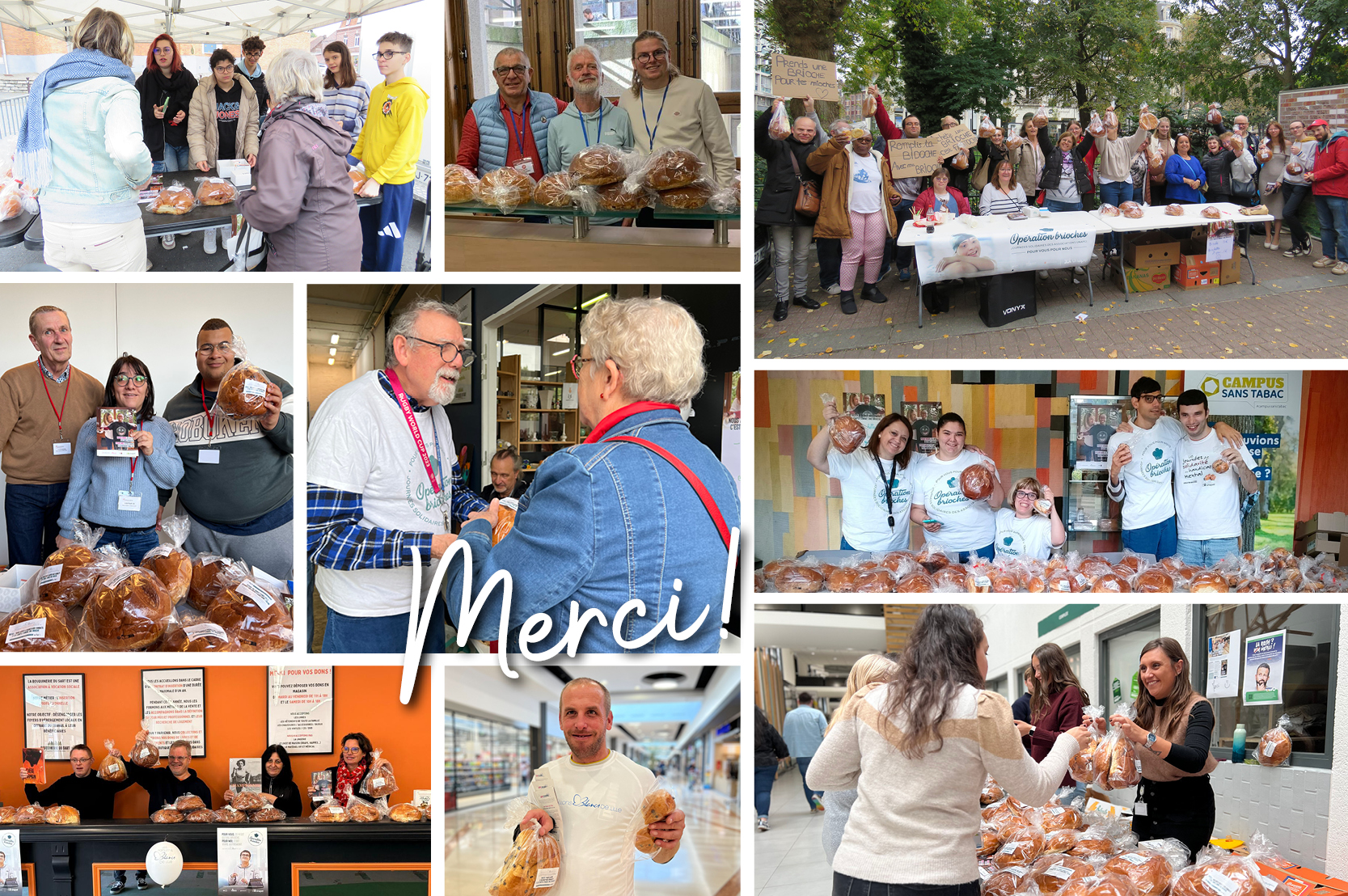 Les Papillons Blancs de Lille Opération Brioches 2025