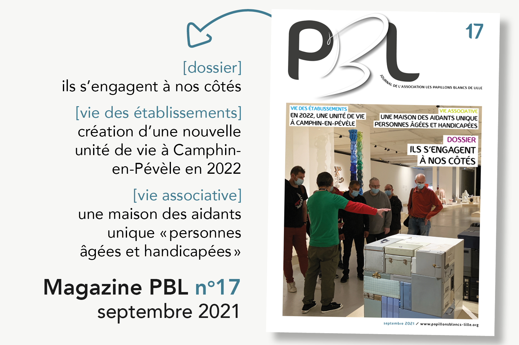 Les Papillons Blancs de Lille magazine PBL