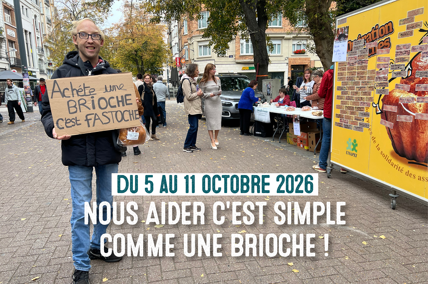 Opération Brioches Les Papillons Blancs de Lille 2026